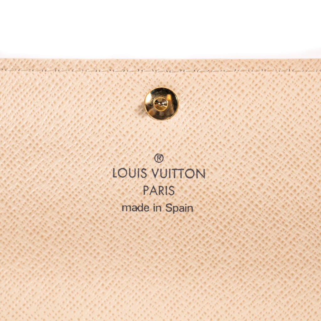 Louis Vuitton Damier Azur Sarah Wallet Accessories Louis Vuitton - Shop authentic new pre-owned designer brands online at Re-Vogue