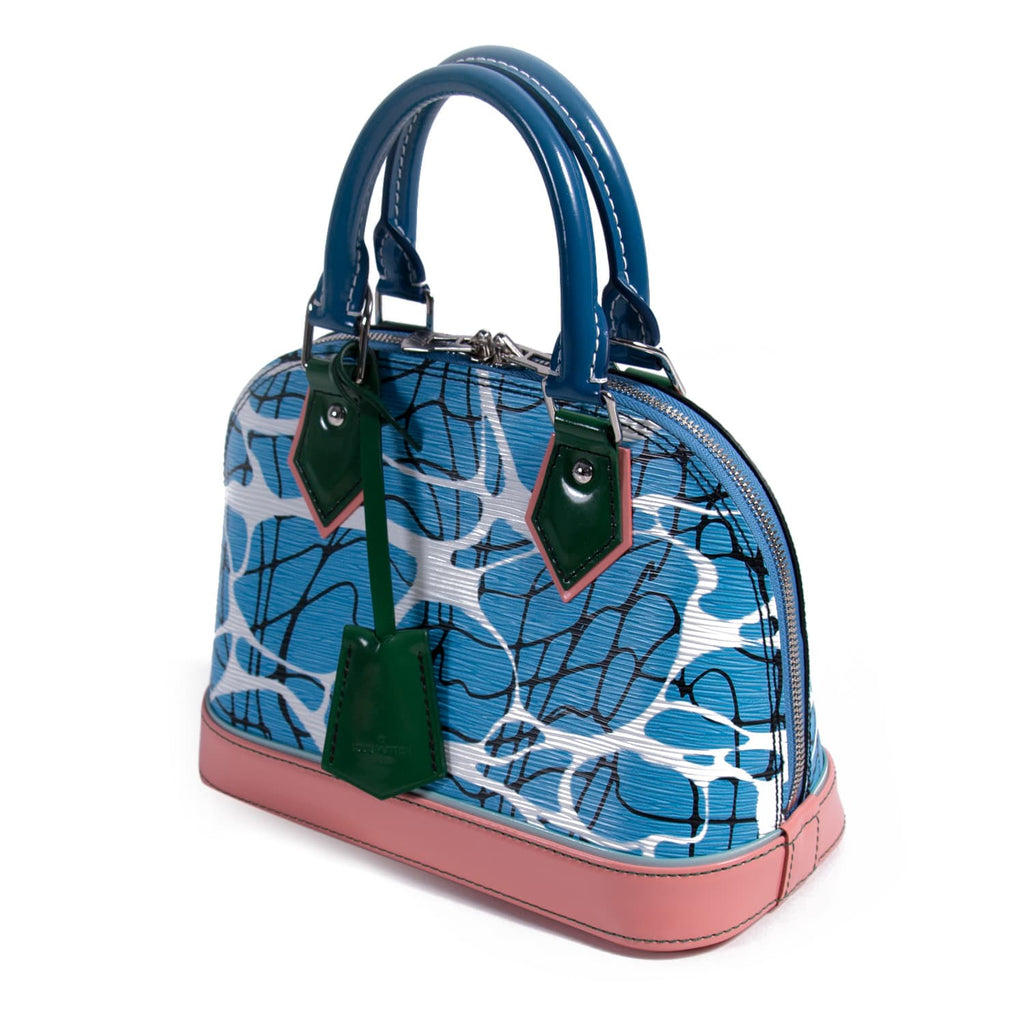 Louis Vuitton Aqua Print Epi Alma BB Bags Louis Vuitton - Shop authentic new pre-owned designer brands online at Re-Vogue