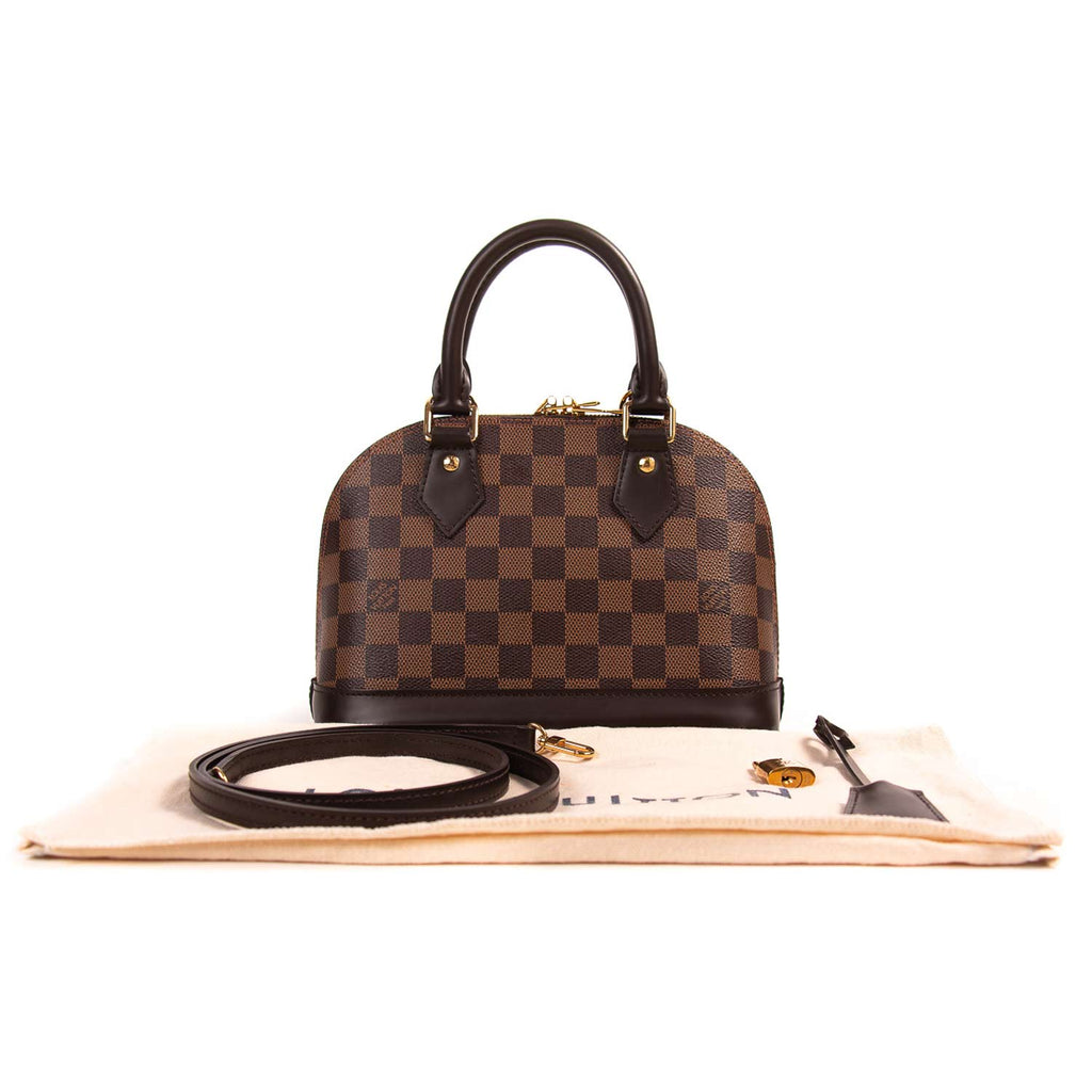 Louis Vuitton Damier Ebene Alma BB Bags Louis Vuitton - Shop authentic new pre-owned designer brands online at Re-Vogue