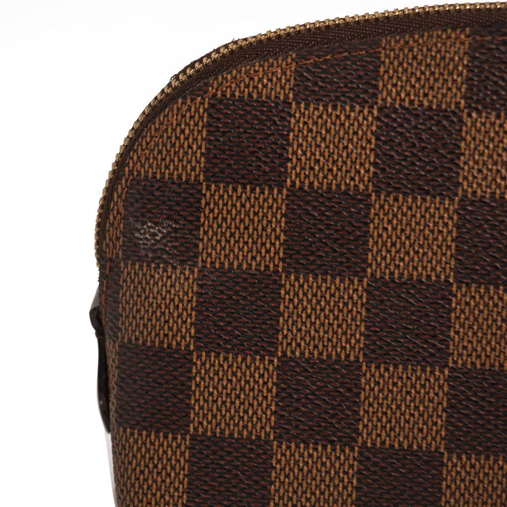 Louis Vuitton Damier Ebene Cosmetic Pouch Bags Louis Vuitton - Shop authentic new pre-owned designer brands online at Re-Vogue