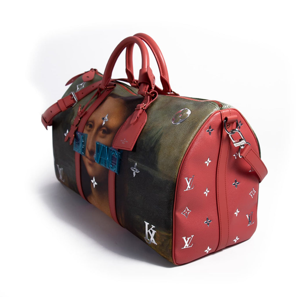 Louis Vuitton Jeff Koons Mona Lisa Keepall 50 Bags Louis Vuitton - Shop authentic new pre-owned designer brands online at Re-Vogue