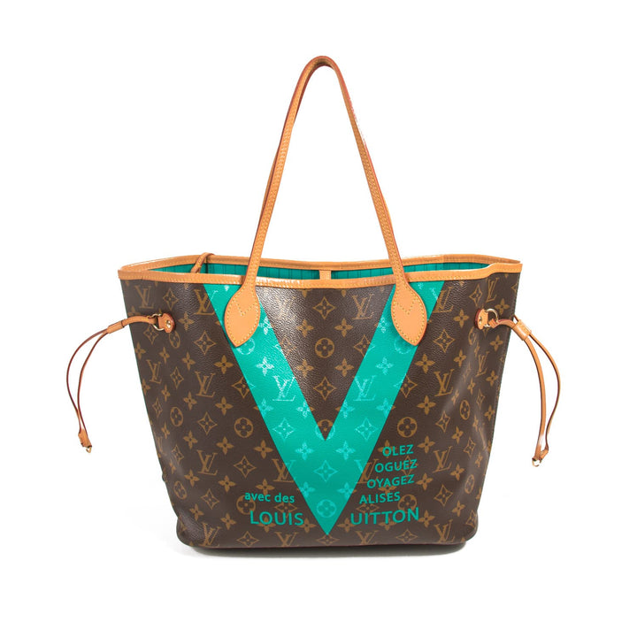 Louis Vuitton Monogram V Neverfull MM Bags Louis Vuitton - Shop authentic new pre-owned designer brands online at Re-Vogue