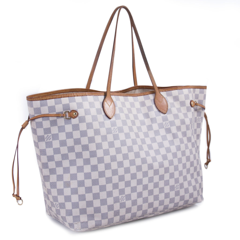 Louis Vuitton Damier Azur Neverfull GM Bags Louis Vuitton - Shop authentic new pre-owned designer brands online at Re-Vogue