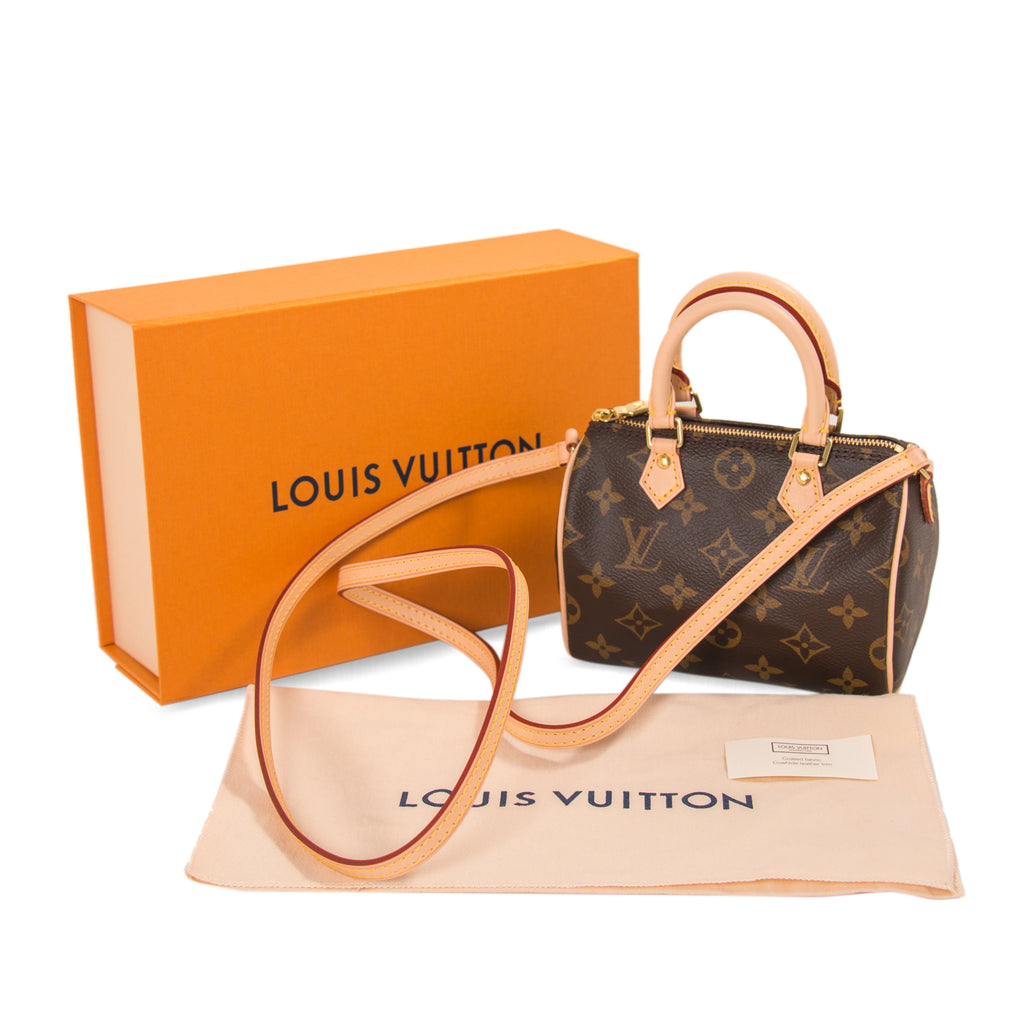 Louis Vuitton Monogram Nano Speedy Bags Louis Vuitton - Shop authentic new pre-owned designer brands online at Re-Vogue