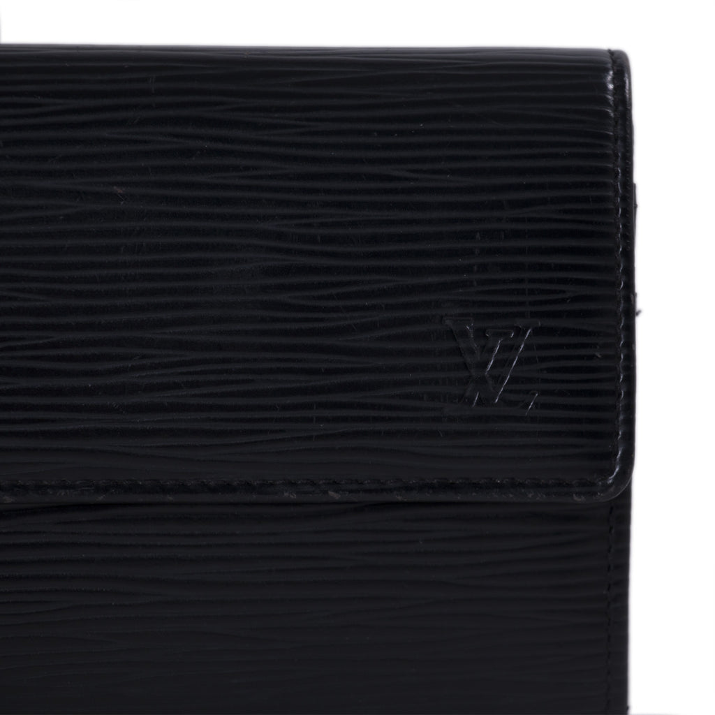 Louis Vuitton Black Epi Leather Sarah Wallet Accessories Louis Vuitton - Shop authentic new pre-owned designer brands online at Re-Vogue