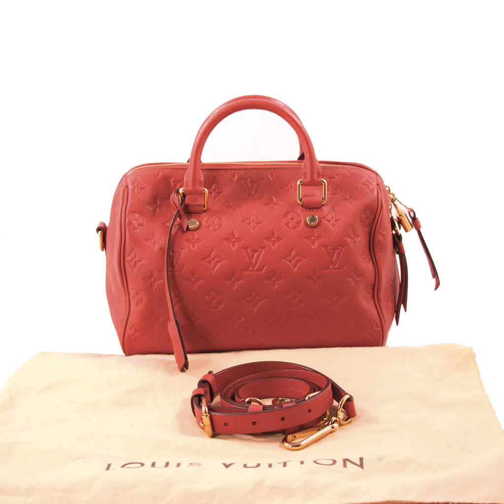 Louis Vuitton Monogram Empreinte Speedy 25 Bags Louis Vuitton - Shop authentic new pre-owned designer brands online at Re-Vogue