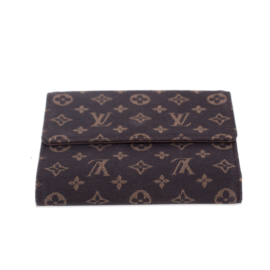 Louis Vuitton Mini Lin Compact Wallet Accessories Louis Vuitton - Shop authentic new pre-owned designer brands online at Re-Vogue