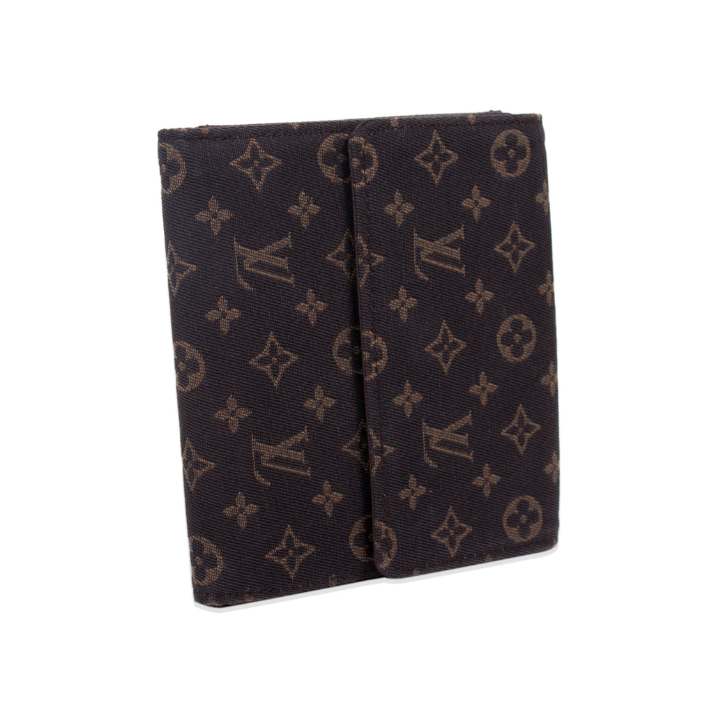 Louis Vuitton Mini Lin Compact Wallet Accessories Louis Vuitton - Shop authentic new pre-owned designer brands online at Re-Vogue