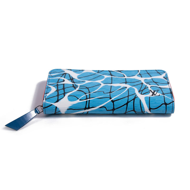 Louis Vuitton Aqua Print Epi Zippy Wallet Accessories Louis Vuitton - Shop authentic new pre-owned designer brands online at Re-Vogue