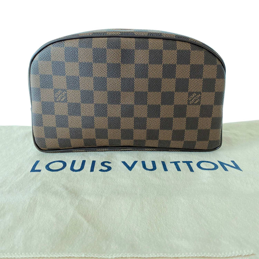 Louis Vuitton Damier Ebene Toiletry Bag 25