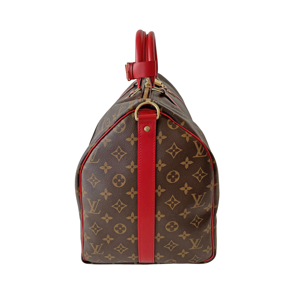 Louis Vuitton Monogram Keepall Bandouliere 50