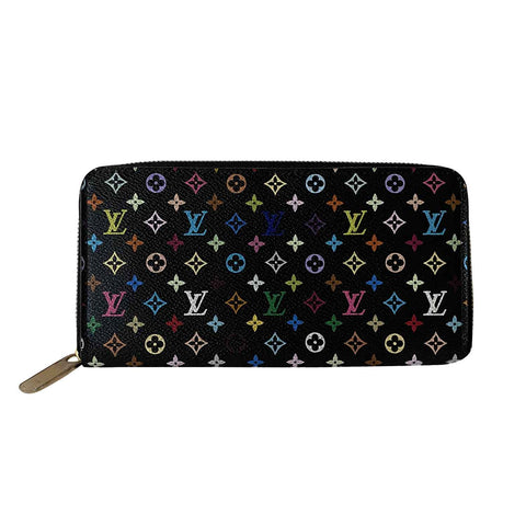 Louis Vuitton Black Epi Leather Sarah Wallet