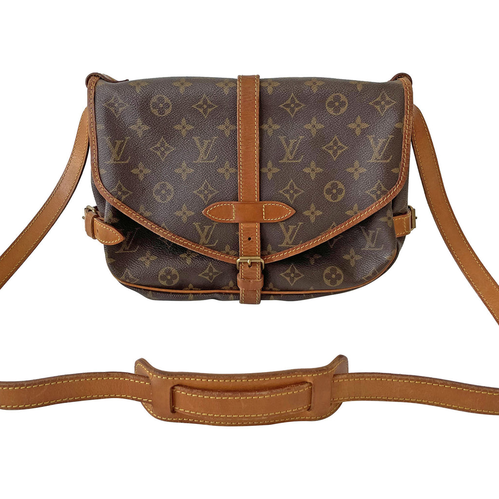 Louis Vuitton Monogram Saumur 30