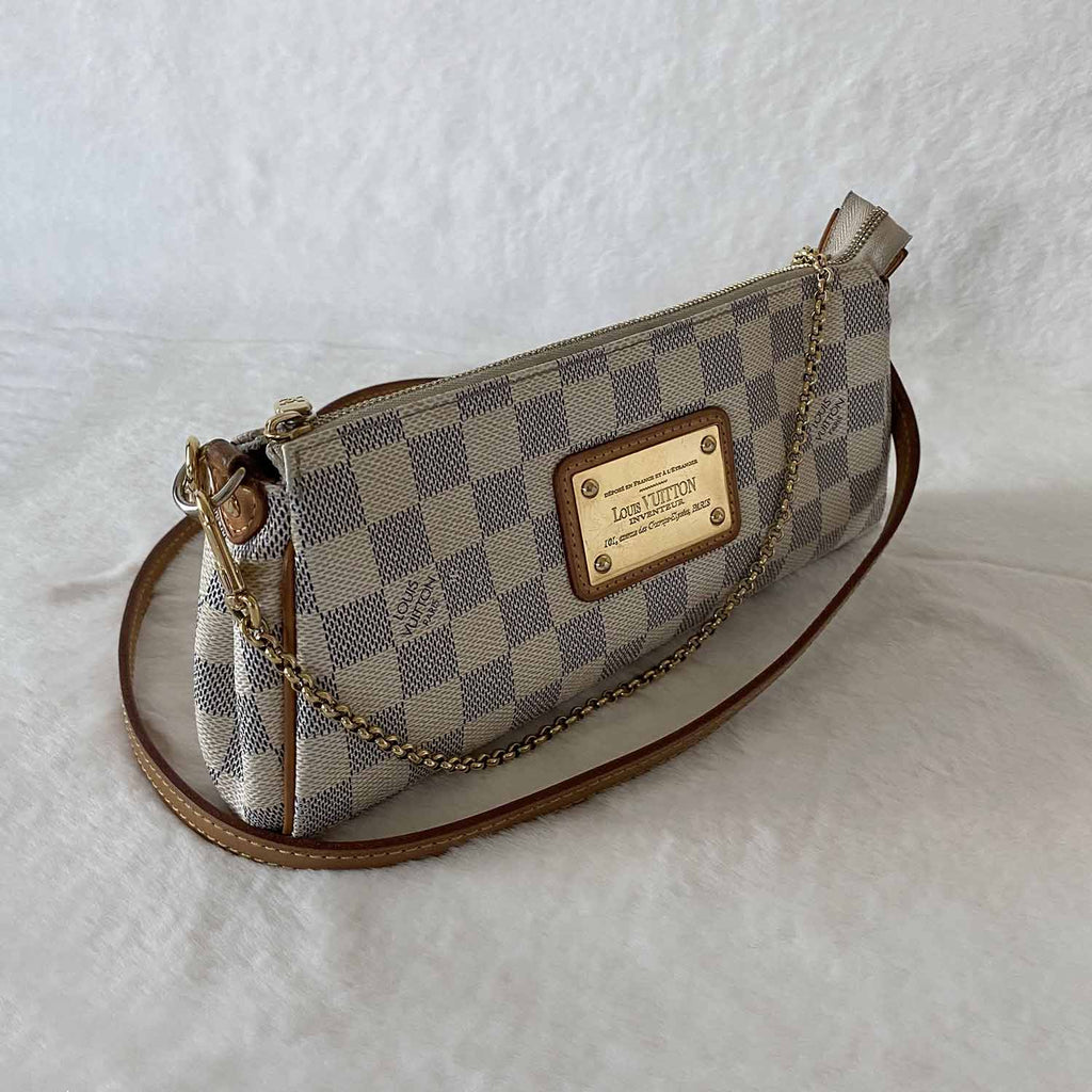 Louis Vuitton Damier Azur Eva Clutch