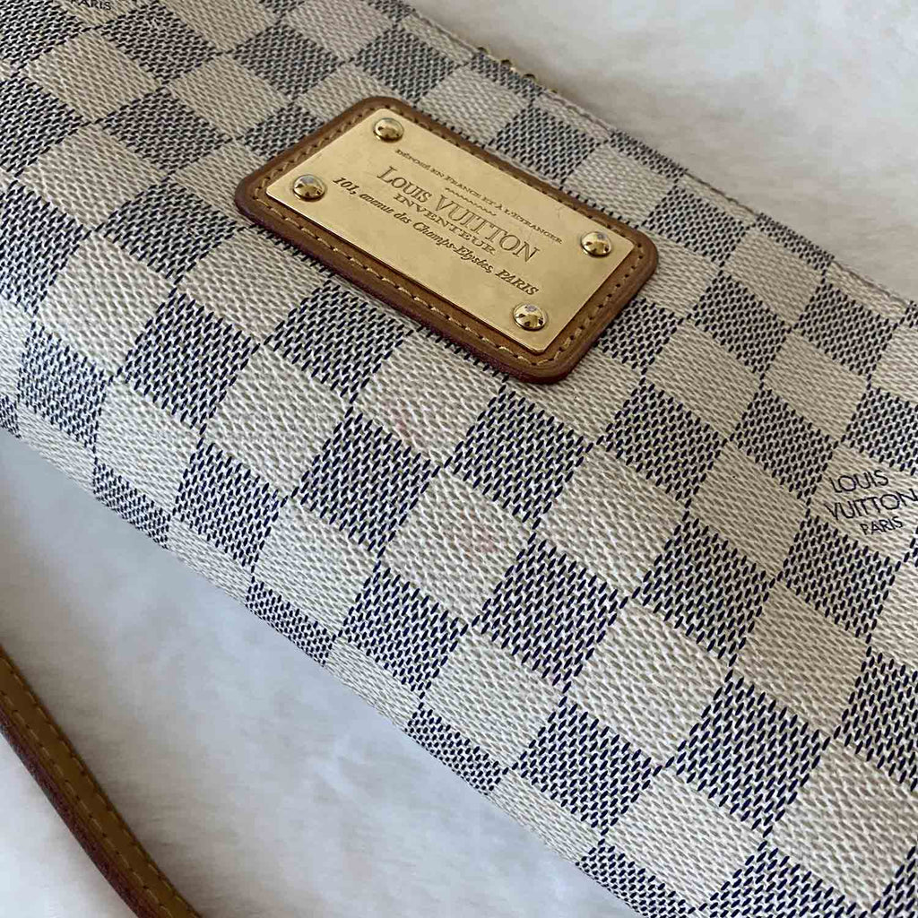 Louis Vuitton Damier Azur Eva Clutch