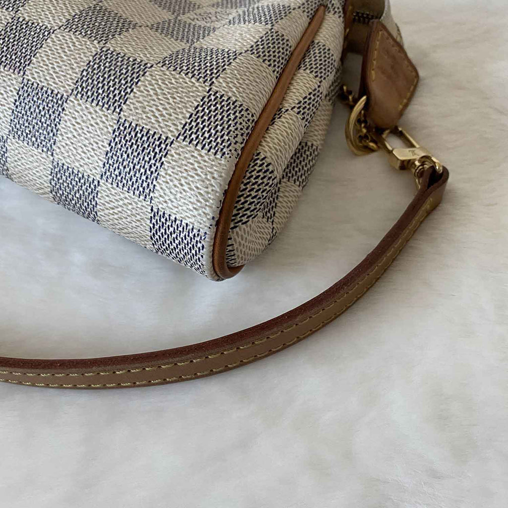 Louis Vuitton Damier Azur Eva Clutch