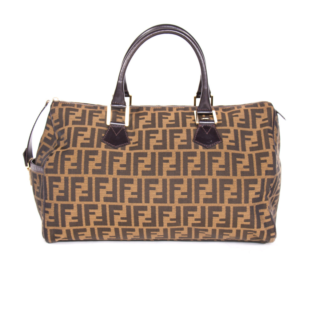 Fendi Zucca Boston Bag Bags Fendi - Shop authentic new pre-owned designer brands online at Re-Vogue