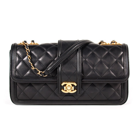 Chanel Vintage Classic Jersey Small Flap Bag