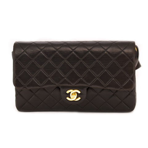 Chanel Quilted Chain Wallet