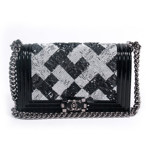 Chanel Quilted Chain Wallet