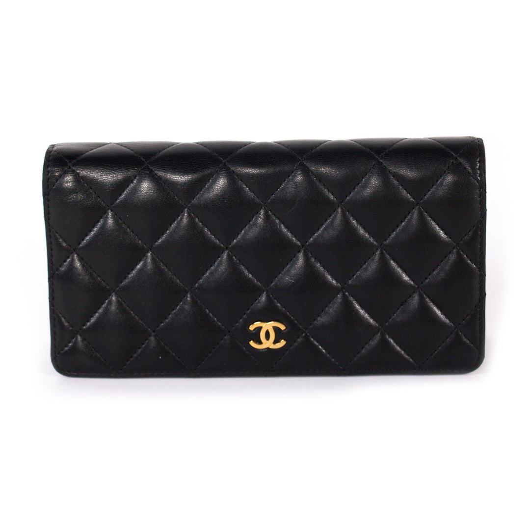 Chanel Quilted CC Long Flap Wallet Bags Chanel - Shop authentic new pre-owned designer brands online at Re-Vogue