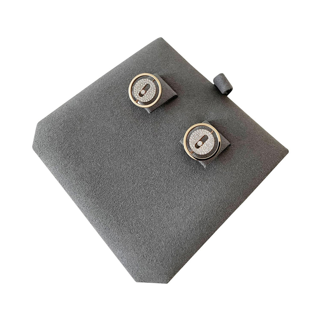 Messika Lucky Move Pavé-Set Stud Earrings