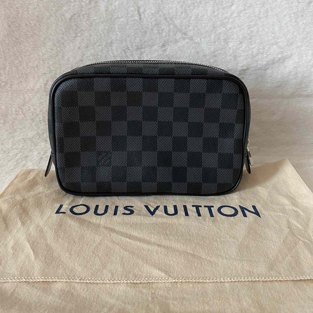 Louis Vuitton Damier Graphite Toilet Pouch PM