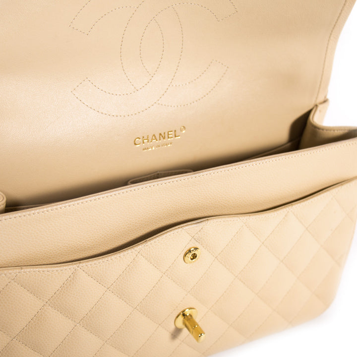 Chanel Caviar Classic Jumbo Double Flap Bag Bags Chanel - Shop authentic new pre-owned designer brands online at Re-Vogue