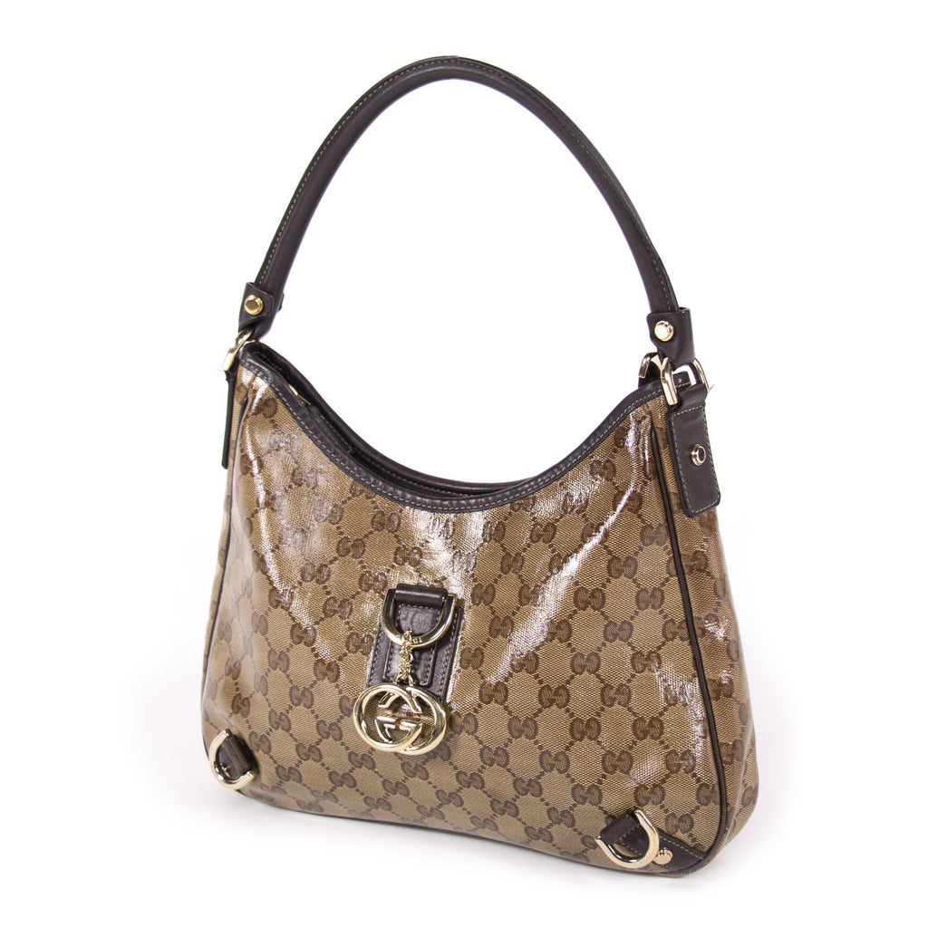 Gucci GG Patent Hobo Bags Gucci - Shop authentic new pre-owned designer brands online at Re-Vogue