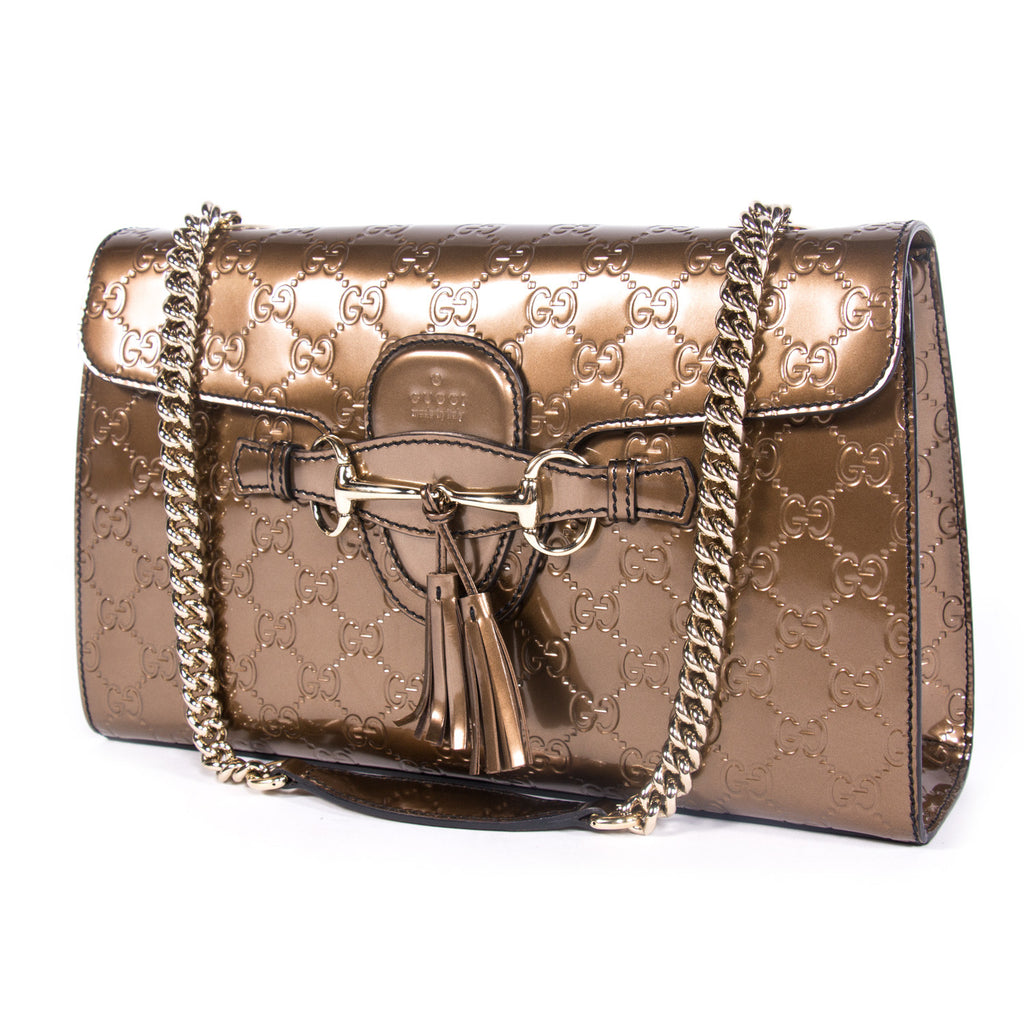 Gucci Emily Guccissima Bag Bags Gucci - Shop authentic new pre-owned designer brands online at Re-Vogue