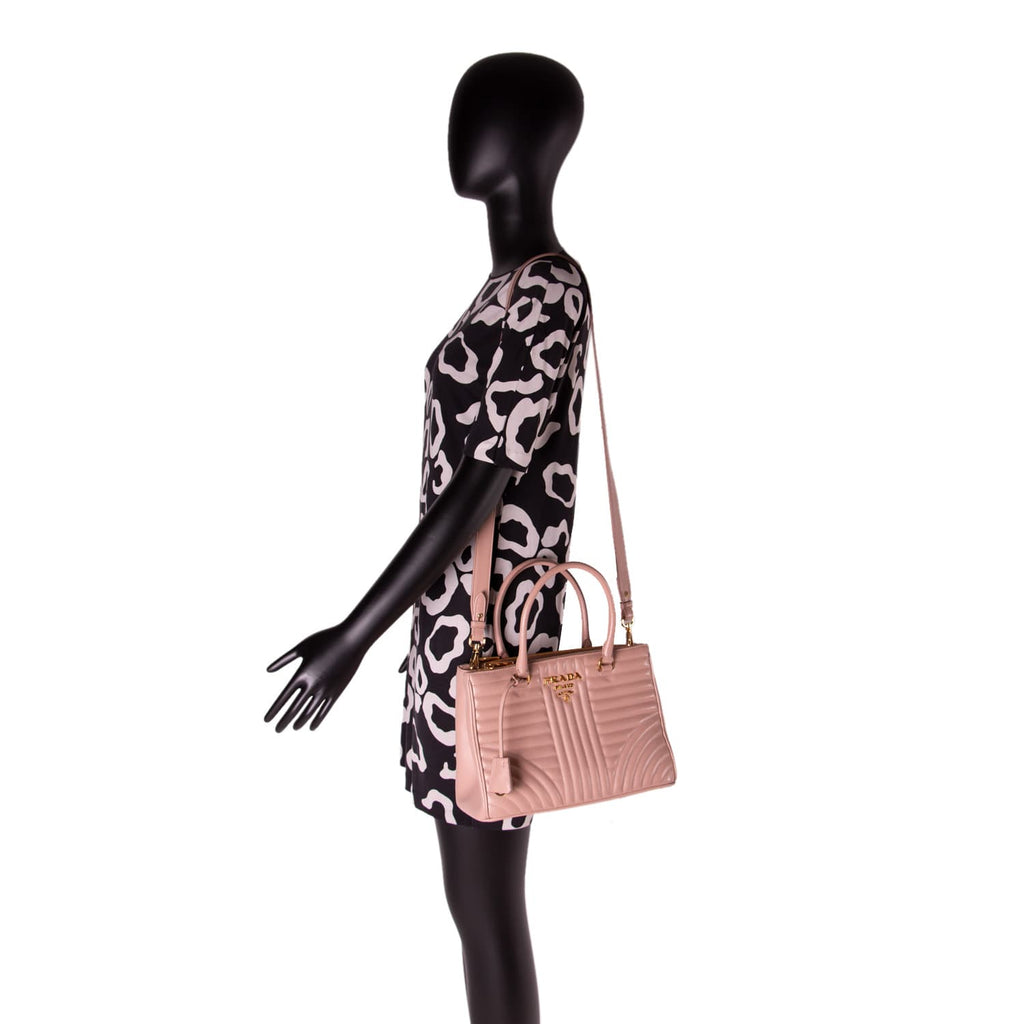 Prada Soft Calf Diagramme Shoulder Bag Bags Prada - Shop authentic new pre-owned designer brands online at Re-Vogue