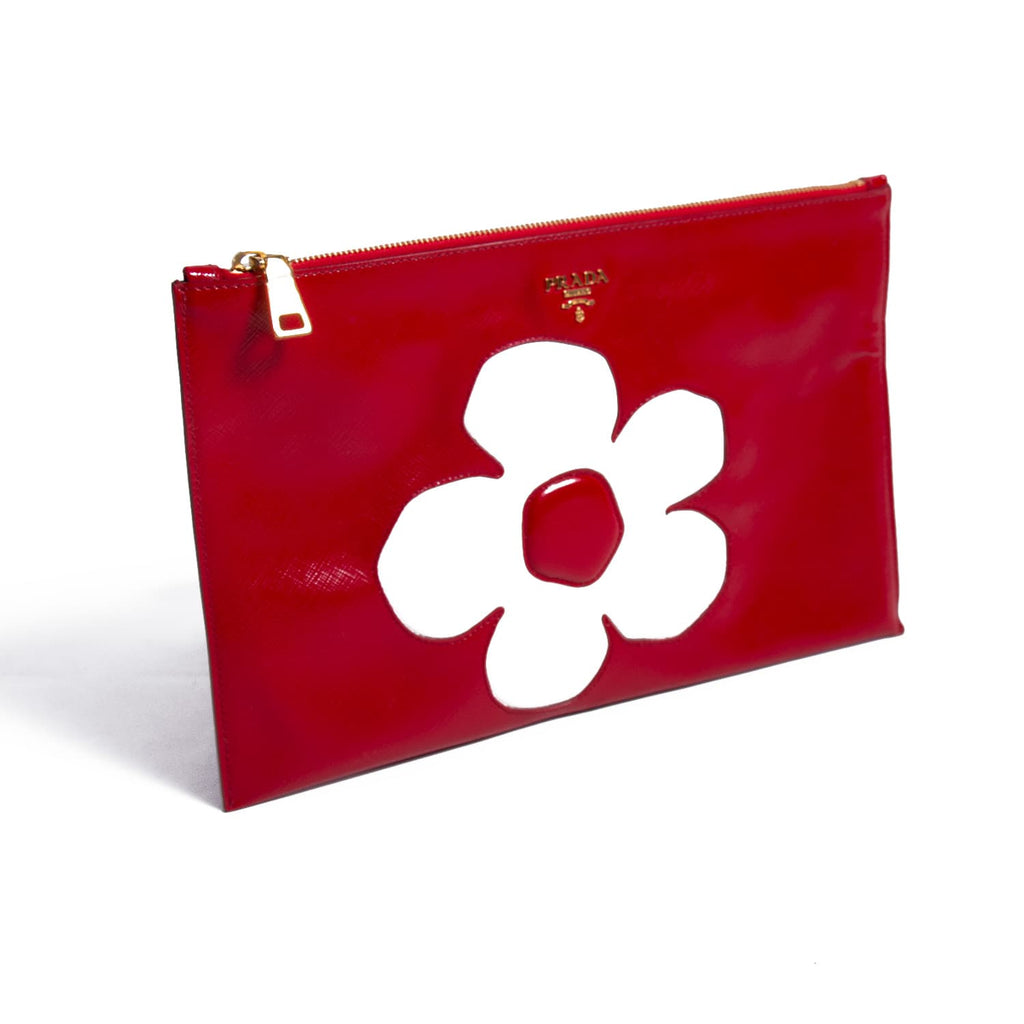 Prada Flower Clutch Bag Bags Prada - Shop authentic new pre-owned designer brands online at Re-Vogue