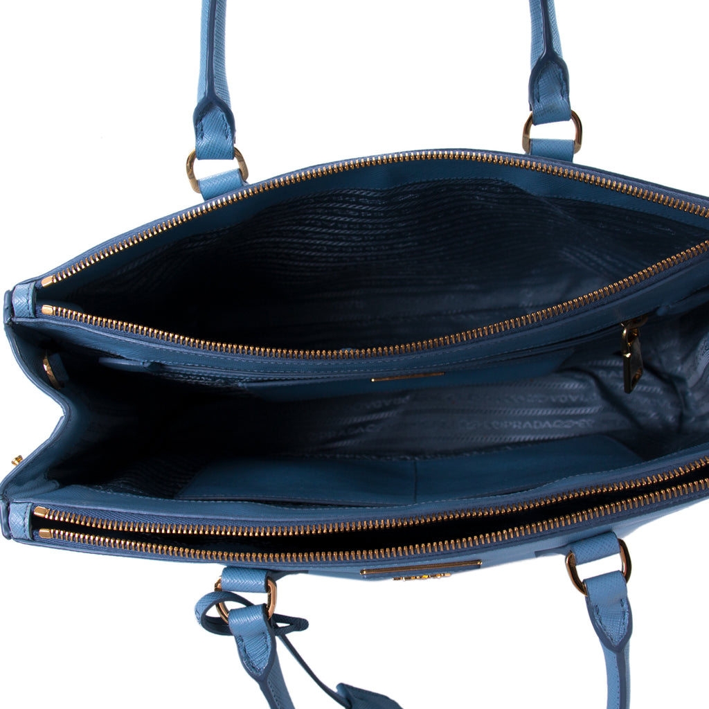 Prada Galleria Lux Medium Double Zip Tote Bags Prada - Shop authentic new pre-owned designer brands online at Re-Vogue