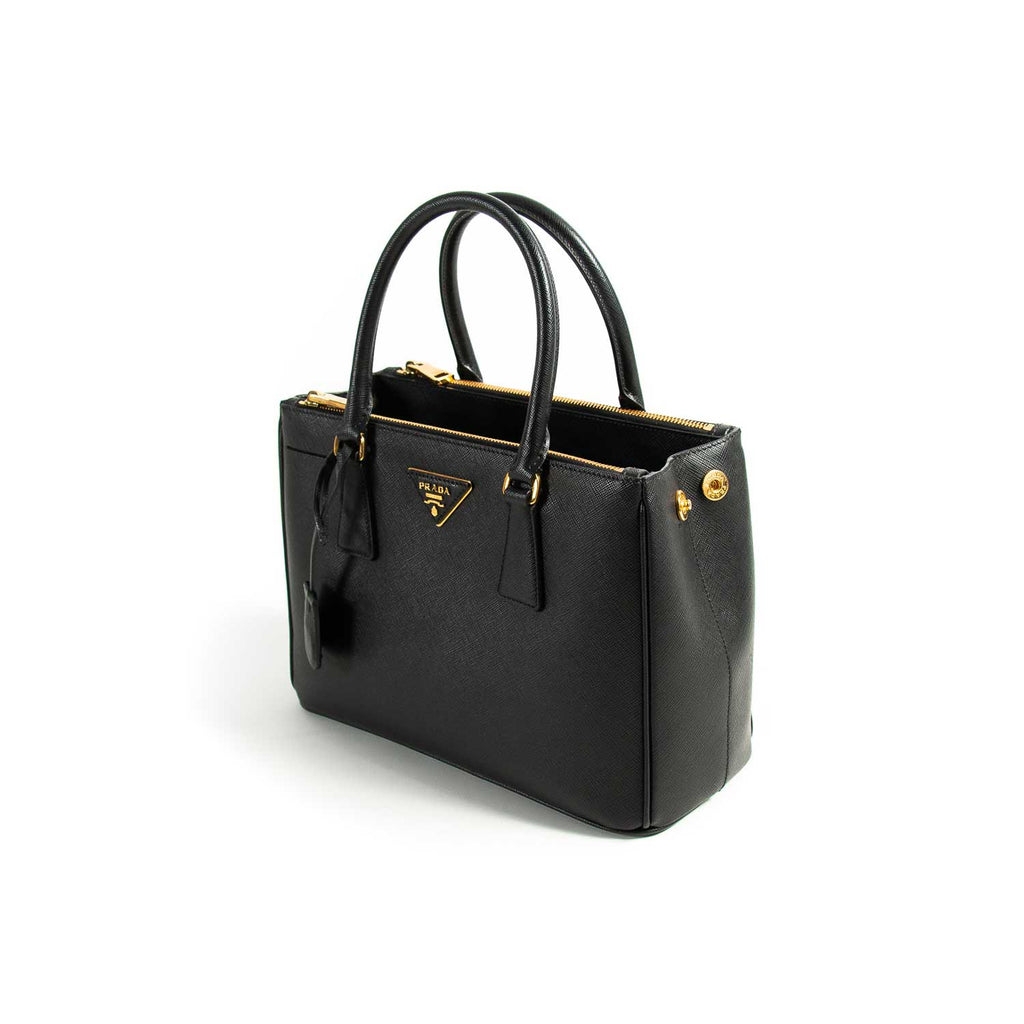 Prada Small Galleria Saffiano Double Zip Tote Bag Bags Prada - Shop authentic new pre-owned designer brands online at Re-Vogue