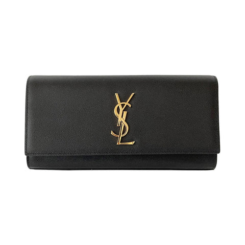 Saint Laurent Sunset Medium Crocodile Embossed Leather