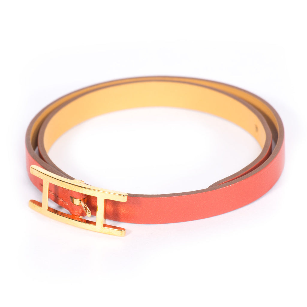 Hermes Behapi Double Tour Bracelet Accessories Hermès - Shop authentic new pre-owned designer brands online at Re-Vogue