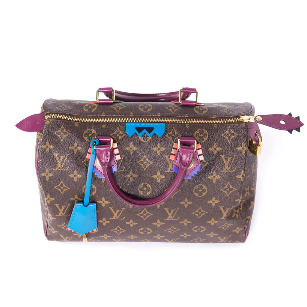 Louis Vuitton Speedy 30 Totem Bags Louis Vuitton - Shop authentic new pre-owned designer brands online at Re-Vogue