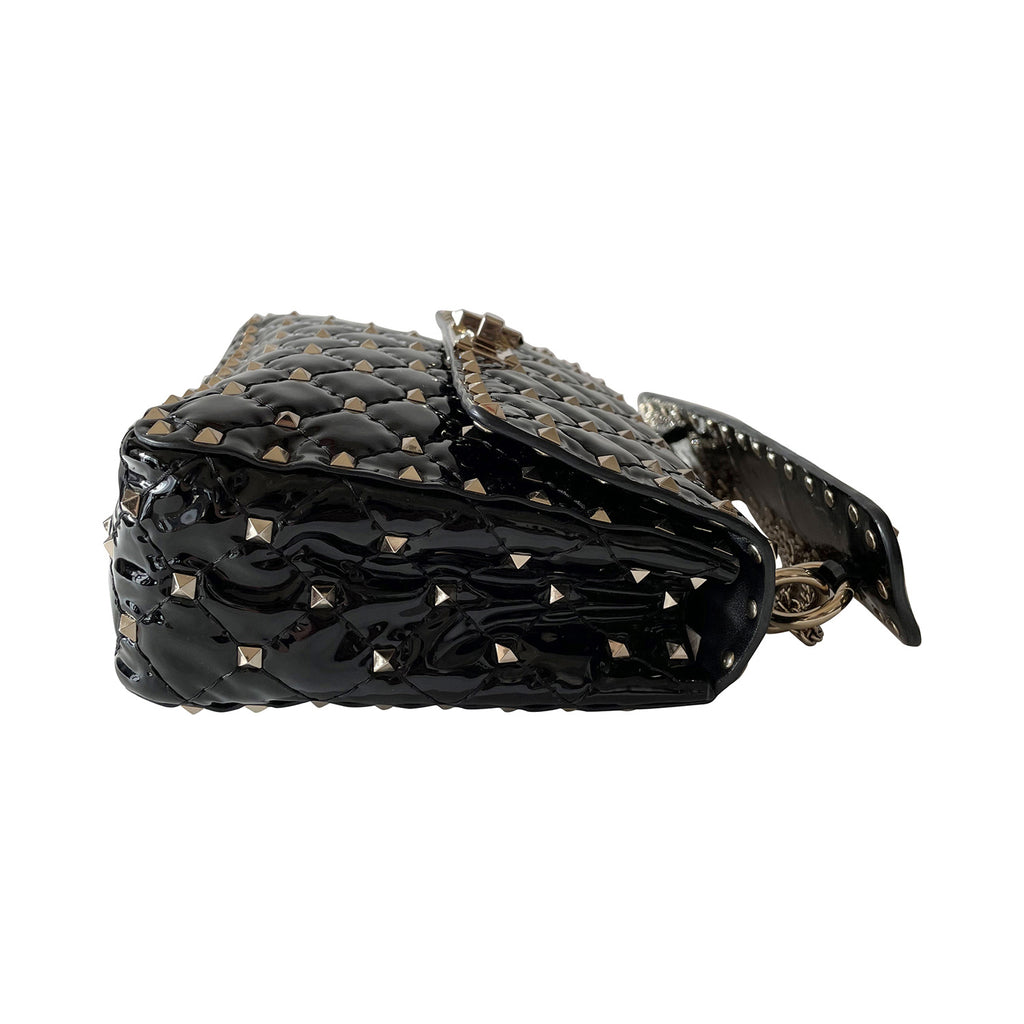 Valentino Rockstud Spike Medium Chain Shoulder Bag