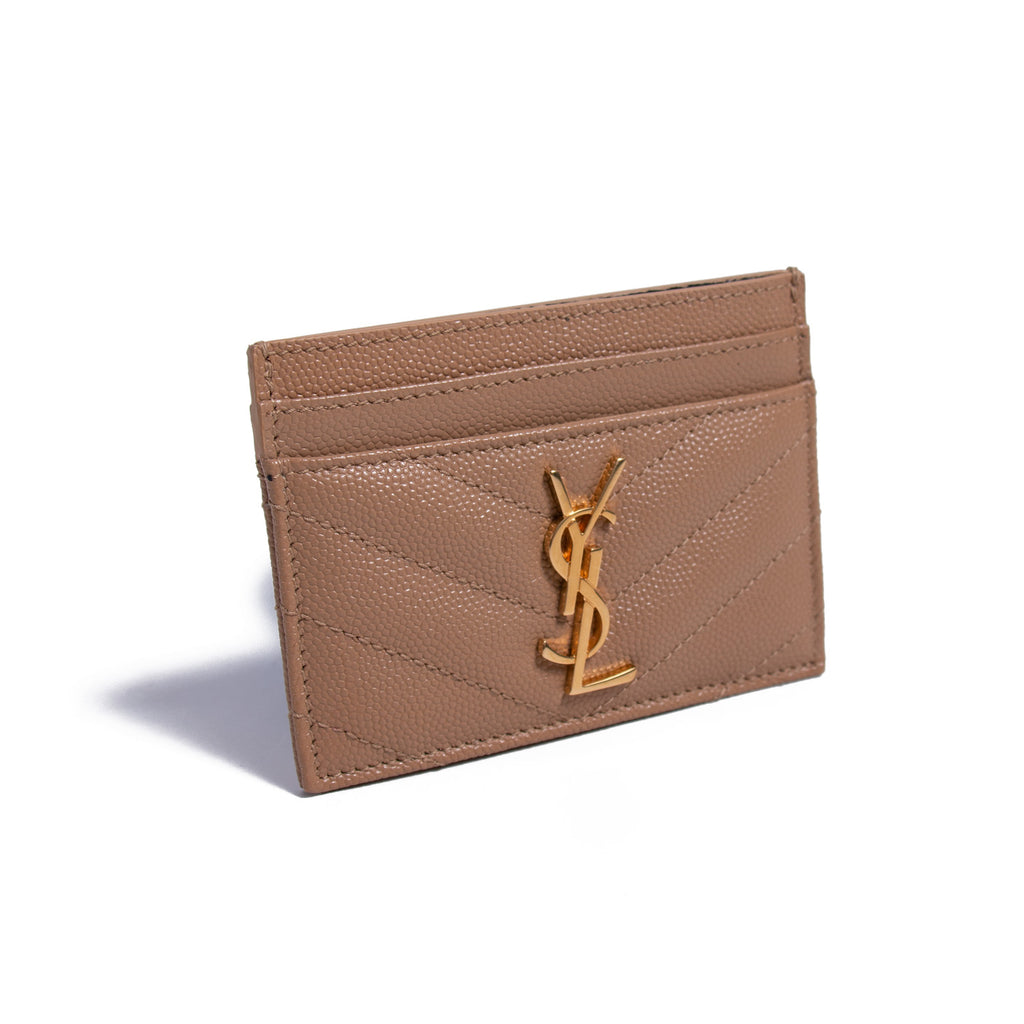 Saint Laurent Monogram Card Holder Accessories Yves Saint Laurent - Shop authentic new pre-owned designer brands online at Re-Vogue